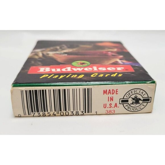 Vintage 1996 Budweiser Frog Playing Card Deck Official Budweiser Product - Picture 5 of 9